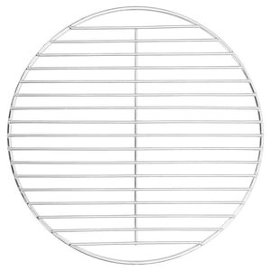 Vidaxl barbecuerooster rond ø34,5 cm 304 roestvrij staal