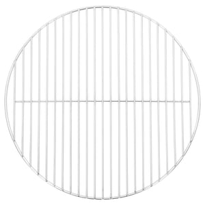Vidaxl barbecuerooster rond ø44,5 cm 304 roestvrij staal