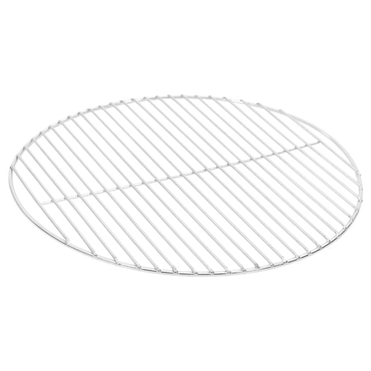 Vidaxl barbecuerooster rond ø44,5 cm 304 roestvrij staal
