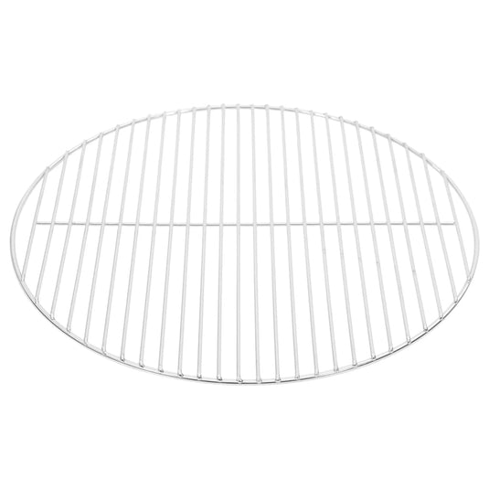 Vidaxl barbecuerooster rond ø50 cm 304 roestvrij staal