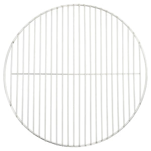 Vidaxl barbecuerooster rond ø47 cm 304 roestvrij staal