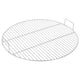 Vidaxl barbecuerooster met handgrepen rond ø54 cm 304 roestvrij staal