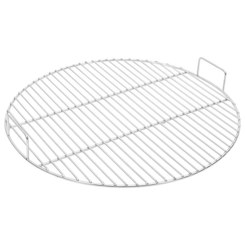 Afbeelding laden in galerijviewer, Vidaxl barbecuerooster met handgrepen rond ø54 cm 304 roestvrij staal
