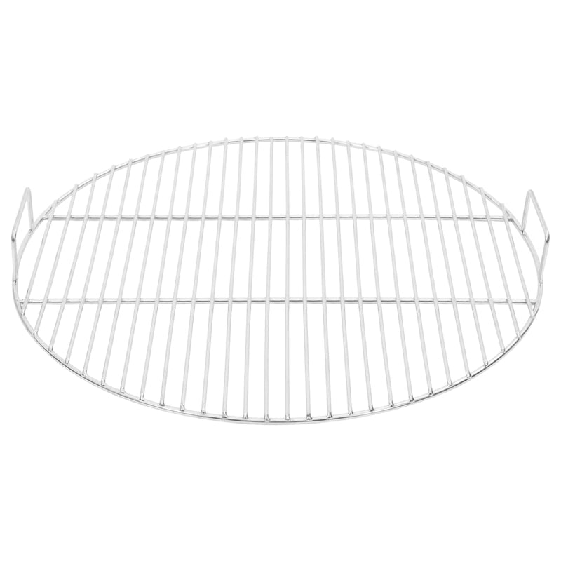 Afbeelding laden in galerijviewer, Vidaxl barbecuerooster met handgrepen rond ø54 cm 304 roestvrij staal
