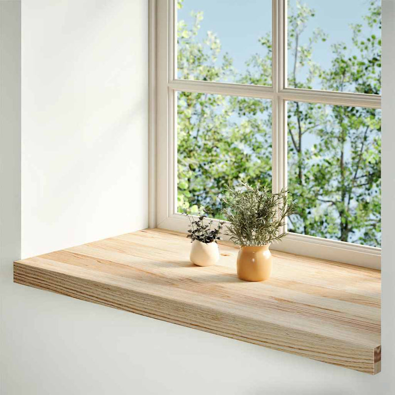 Load image into Gallery viewer, Vidaxl vensterbanken 2 st onbehandeld 70x40x2 cm massief eikenhout
