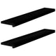 Vidaxl vensterbanken 2 st 110x20x2 cm massief eikenhout donkerbruin