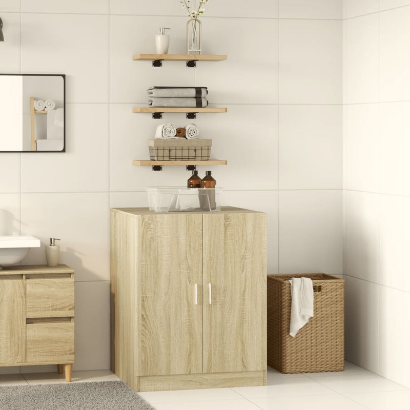 Load image into Gallery viewer, Vidaxl wasmachinekast 70,5x71,5x91,5 cm sonoma eikenkleurig
