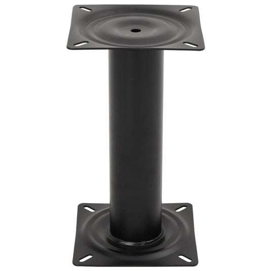 Vidaxl bootstoelpoot 33 cm staal zwart