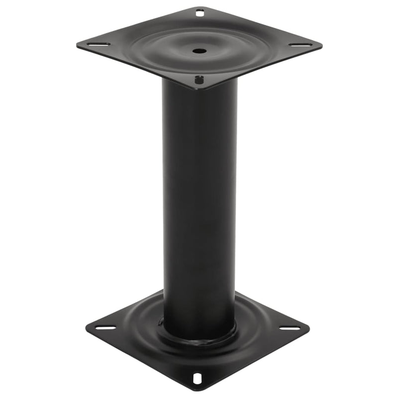 Afbeelding laden in galerijviewer, Vidaxl bootstoelpoot 33 cm staal zwart
