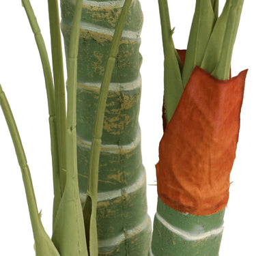 Vidaxl kunstpalmboom met 3 stammen 120 cm polypropeen groen
