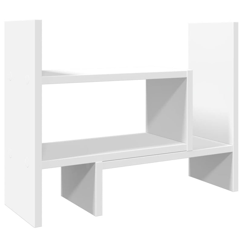 Load image into Gallery viewer, Vidaxl bureau organiser 38,5x17x39 cm bewerkt hout wit
