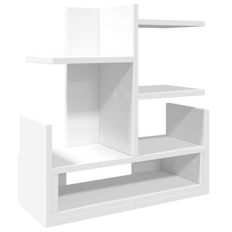 Load image into Gallery viewer, Vidaxl bureau organiser 49x20x52,5 cm bewerkt hout wit
