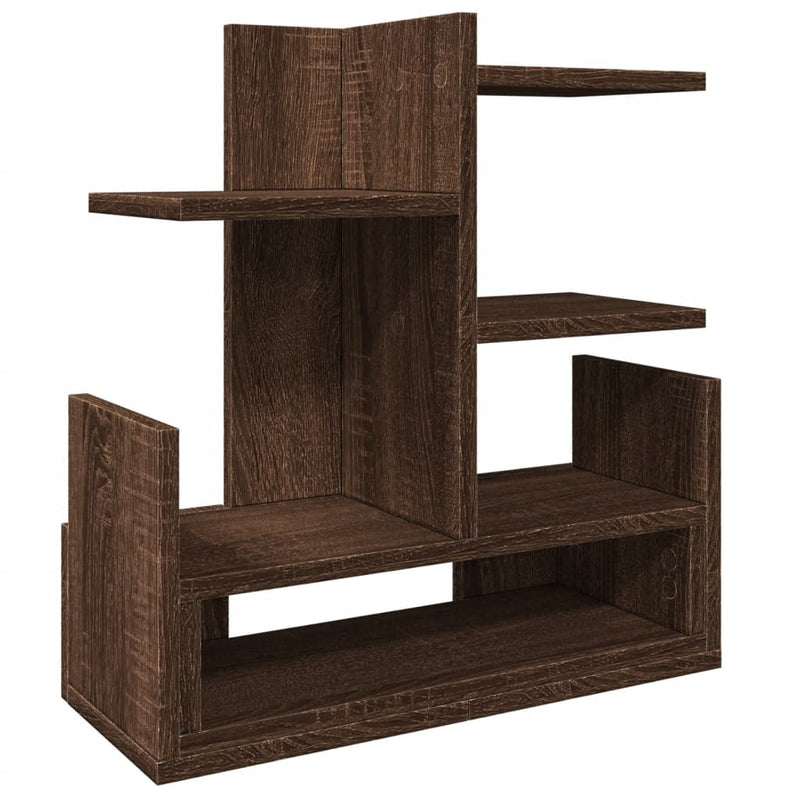 Load image into Gallery viewer, Vidaxl bureau organiser 49x20x52,5 cm bewerkt hout bruin eikenkleurig
