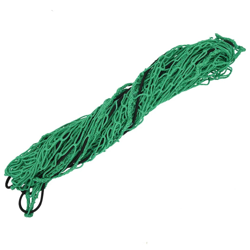 Chargez l'image dans la visionneuse de la galerie, Vidaxl aanhangwagennet elastisch touw 3,5x2 m polypropeen groen
