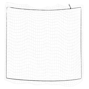 Vidaxl aanhangwagennet elastisch touw 4x4 m polypropeen wit