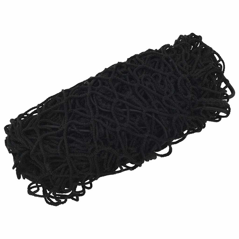 Chargez l'image dans la visionneuse de la galerie, Vidaxl aanhangwagennet elastisch touw 2,1x1,25 m polypropeen zwart
