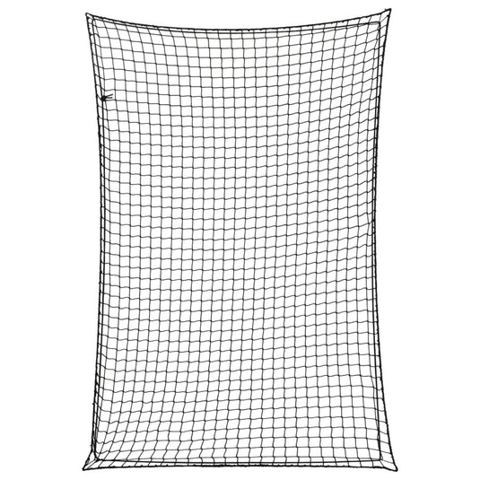 Vidaxl aanhangwagennet elastisch touw 2,2x1,5 m polypropeen zwart