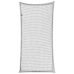 Vidaxl aanhangwagennet elastisch touw 4x2 m polypropeen zwart