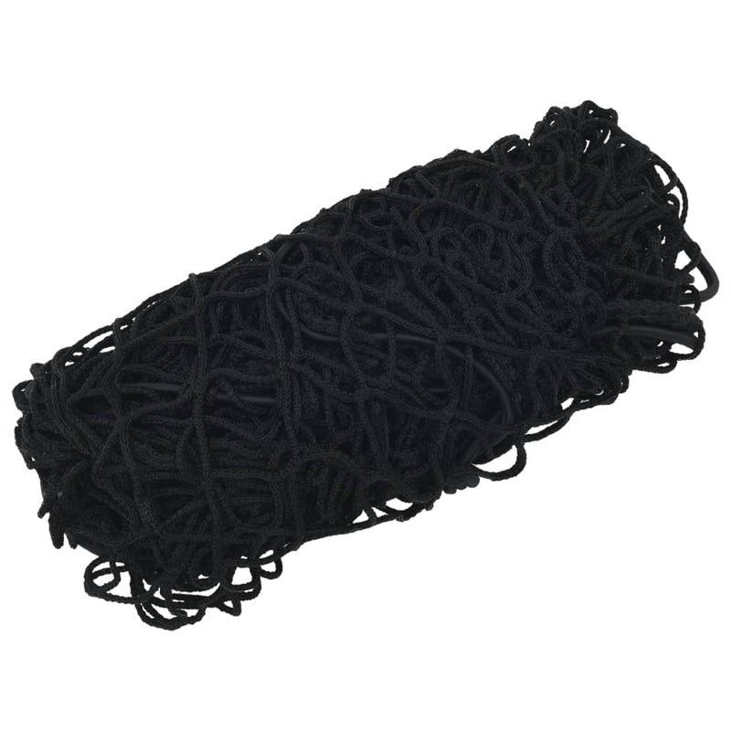 Load image into Gallery viewer, Vidaxl aanhangwagennet elastisch touw 7x3,5 m polypropeen zwart
