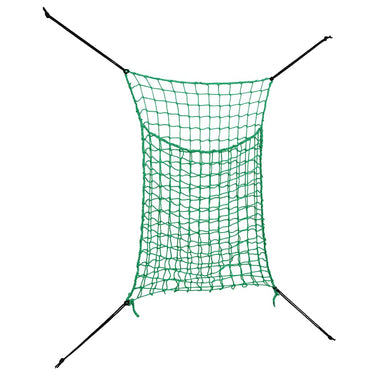 Vidaxl hooinetten 2 st 200x120 cm rechthoekig polypropeen groen