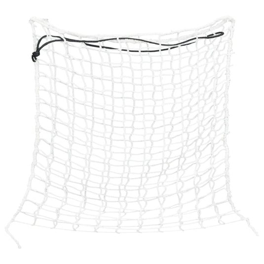 Vidaxl hooinetten 2 st 75x75 cm rond polypropeen wit
