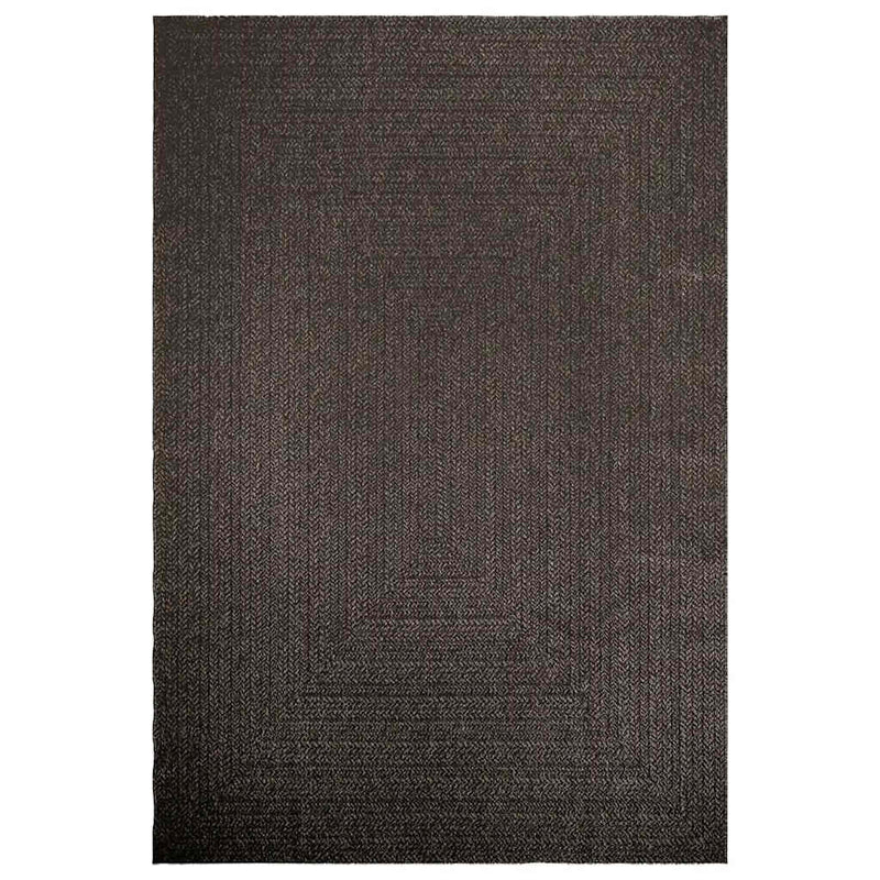 Load image into Gallery viewer, Vidaxl vloerkleed zizur binnen en buiten 200x290cm jute look antraciet
