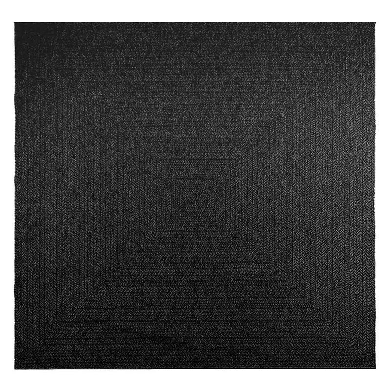 Load image into Gallery viewer, Vidaxl vloerkleed zizur binnen en buiten 240x240cm jute look antraciet
