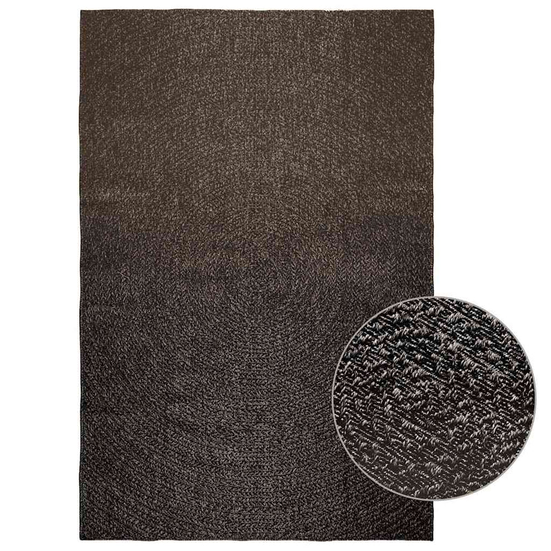 Load image into Gallery viewer, Vidaxl vloerkleed zizur binnen en buiten 160x230cm jute look antraciet
