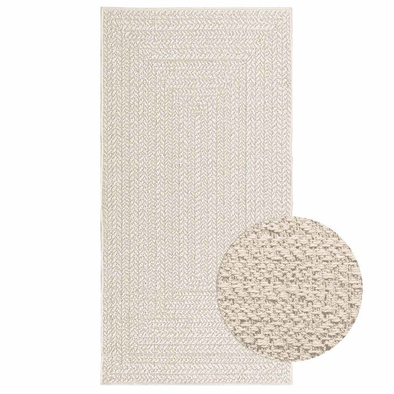 ギャラリービューアに画像をロードする, Vidaxl vloerkleed zizur room binnen en buiten 80x150 cm jute look
