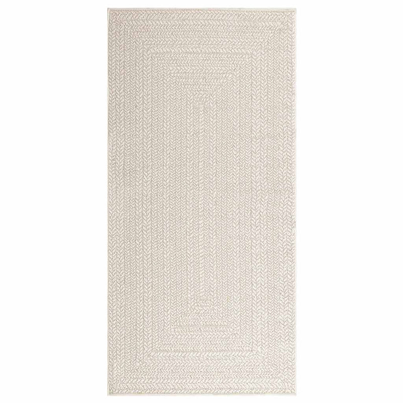 Load image into Gallery viewer, Vidaxl vloerkleed zizur room binnen en buiten 100x200 cm jute look
