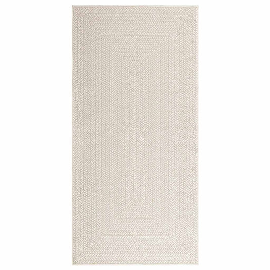 Vidaxl vloerkleed zizur room binnen en buiten 100x200 cm jute look