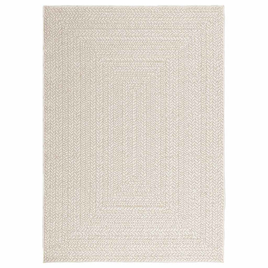 Vidaxl vloerkleed zizur room binnen en buiten 120x170 cm jute look