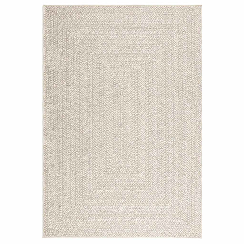 Load image into Gallery viewer, Vidaxl vloerkleed zizur room binnen en buiten 140x200 cm jute look
