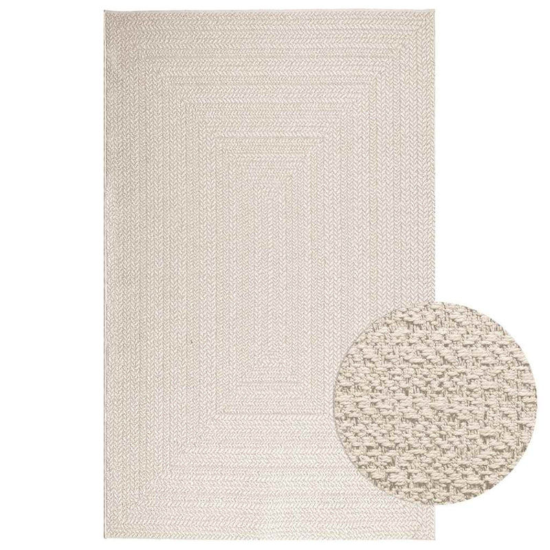 Afbeelding laden in galerijviewer, Vidaxl vloerkleed zizur room binnen en buiten 160x230 cm jute look
