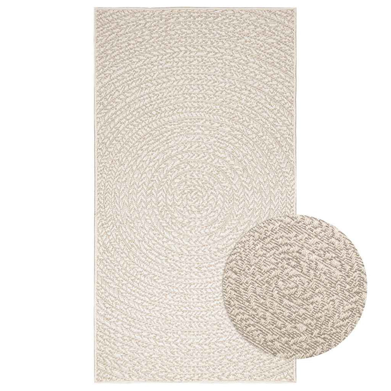 Load image into Gallery viewer, Vidaxl vloerkleed zizur room binnen en buiten 80x150 cm jute look

