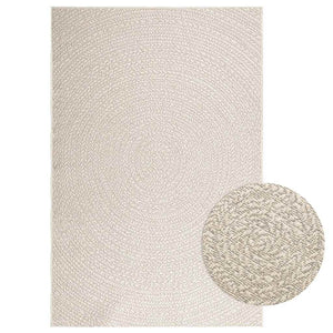 Vidaxl vloerkleed zizur room binnen en buiten 140x200 cm jute look