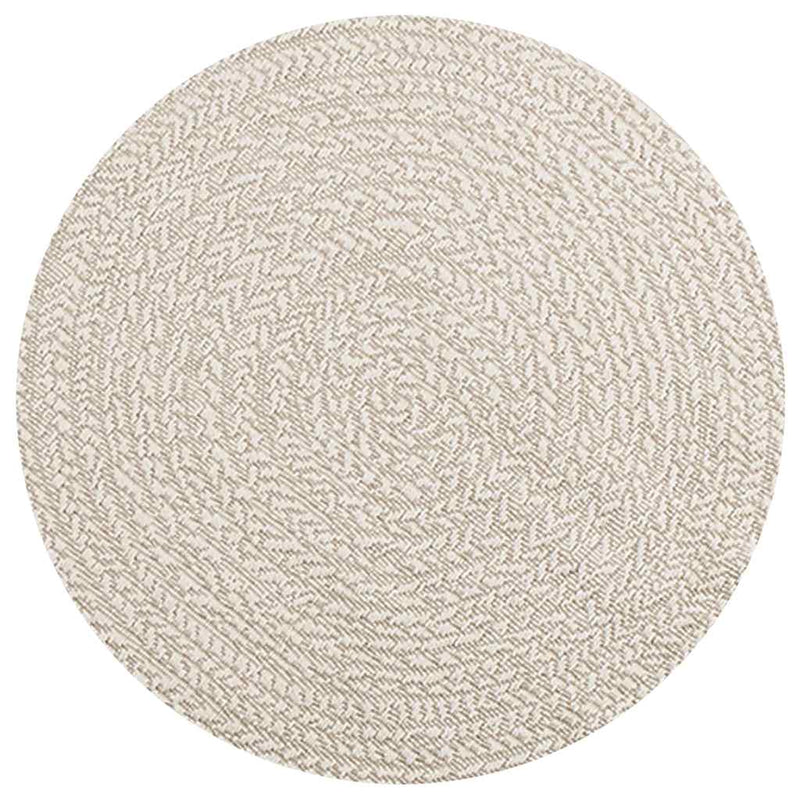 Load image into Gallery viewer, Vidaxl vloerkleed zizur crème binnen en buiten ø 90 cm jute look
