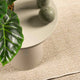 Vidaxl vloerkleed zizur beige binnen en buiten 100x200 cm jute look