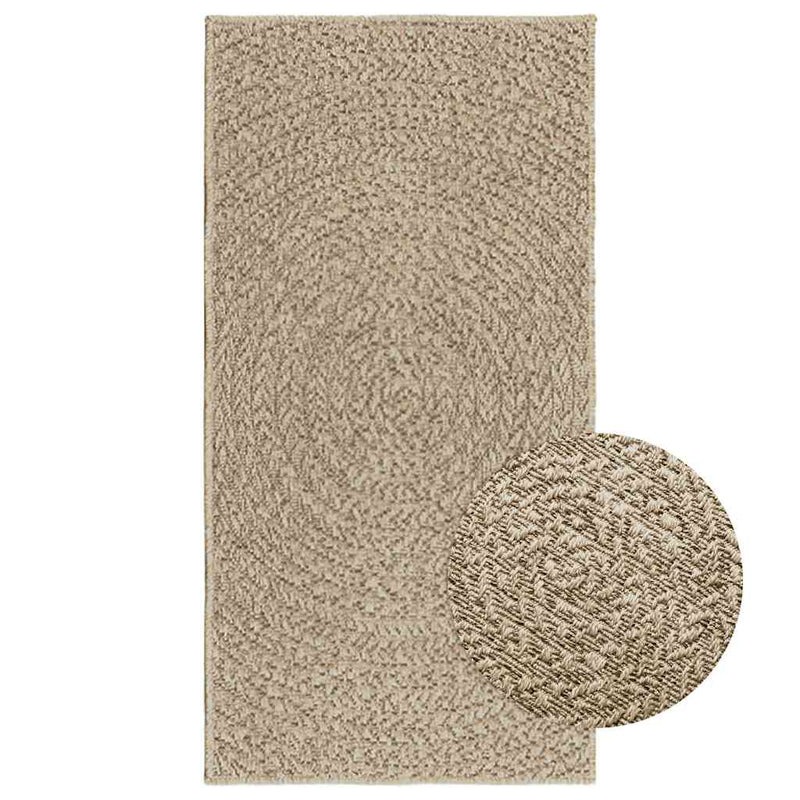 Load image into Gallery viewer, Vidaxl vloerkleed zizur beige binnen en buiten 60x110 cm jute look

