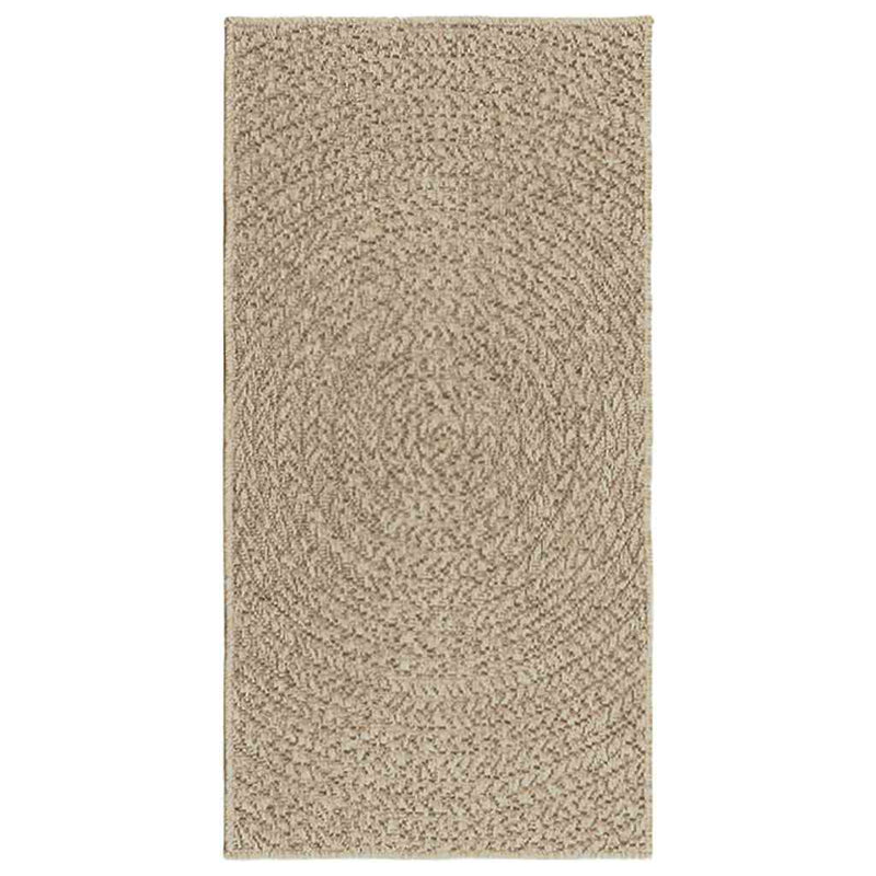 Load image into Gallery viewer, Vidaxl vloerkleed zizur beige binnen en buiten 60x110 cm jute look
