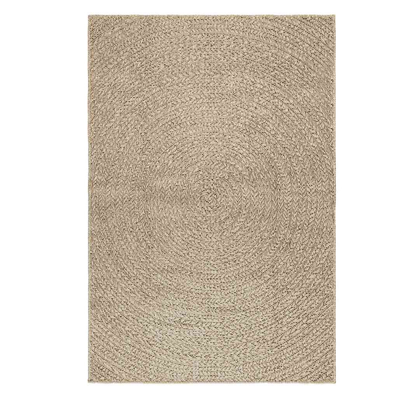 Load image into Gallery viewer, Vidaxl vloerkleed zizur beige binnen en buiten 120x170 cm jute look
