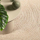 Vidaxl vloerkleed zizur beige binnen en buiten 240x340 cm jute look