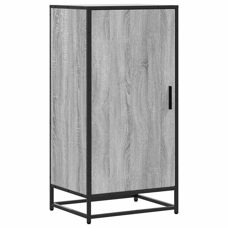 Load image into Gallery viewer, Vidaxl schoenenrek 48x38x97,5 cm bewerkt hout grijs sonoma eikenkleur
