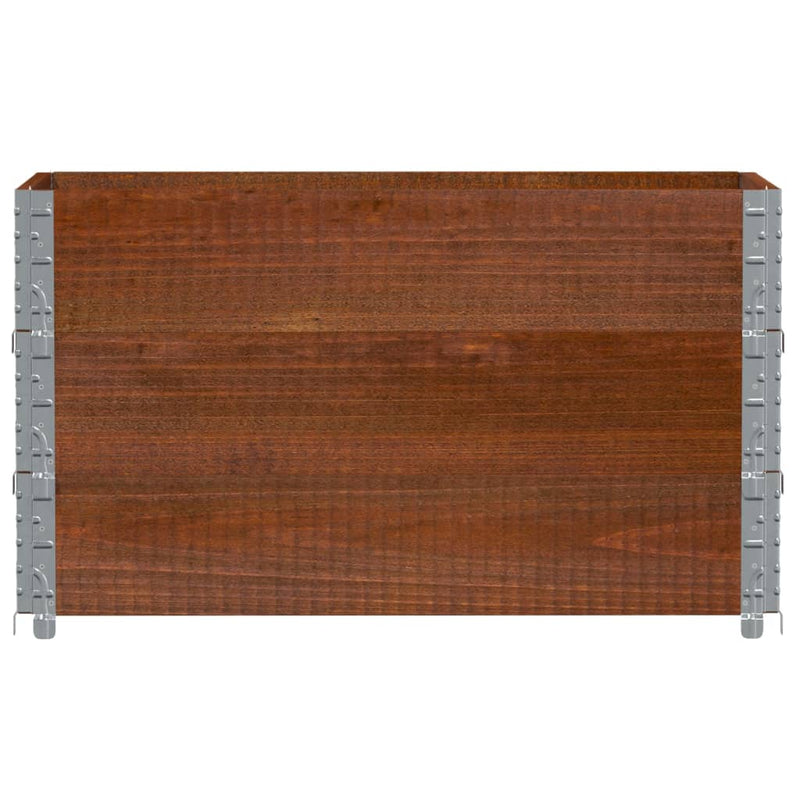 Load image into Gallery viewer, VidaXL Palletopzetranden 3 st 100x50 cm massief grenenhout bruin
