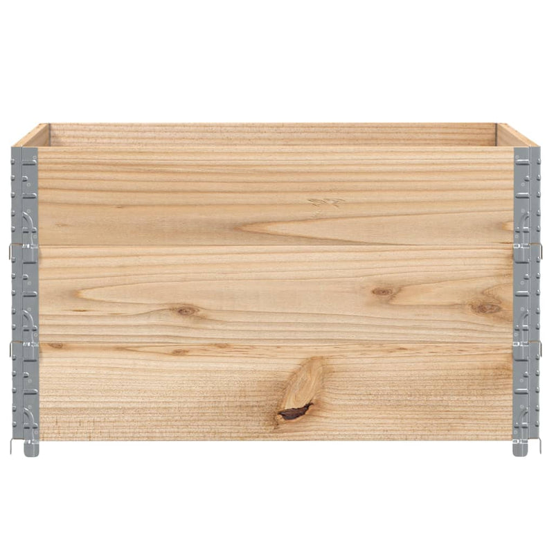 Load image into Gallery viewer, VidaXL Palletopzetranden 3 st 100x100 cm massief grenenhout

