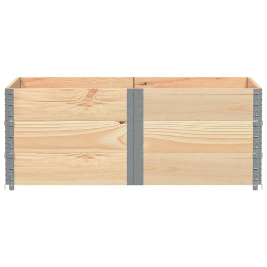 VidaXL Palletopzetranden 3 st 150x100 cm massief grenenhout