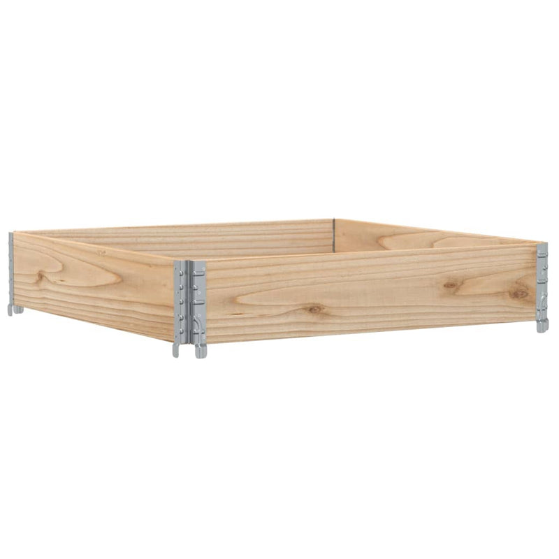 Load image into Gallery viewer, Vidaxl plantenbak 100x100 cm massief grenenhout
