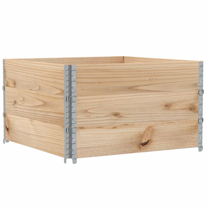 Load image into Gallery viewer, VidaXL Plantenbak 100x100 cm massief grenenhout
