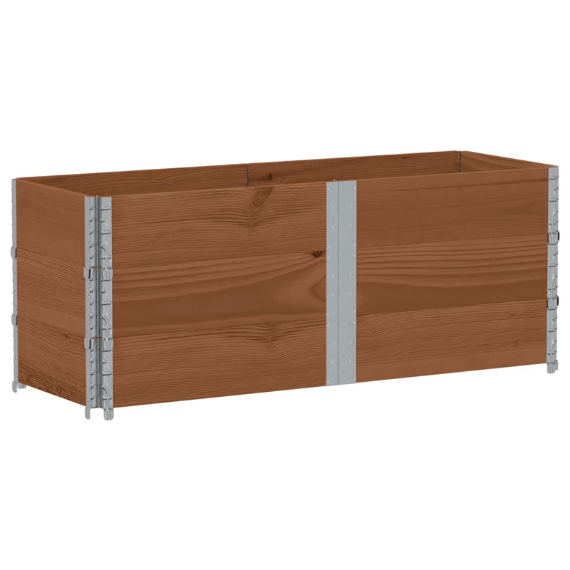 Load image into Gallery viewer, VidaXL Plantenbak 150x50 cm massief grenenhout bruin
