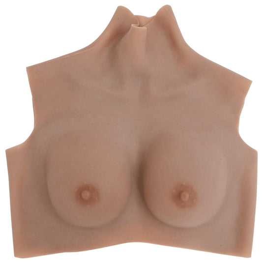 Vidaxl borstprothese b-cup silicone tan